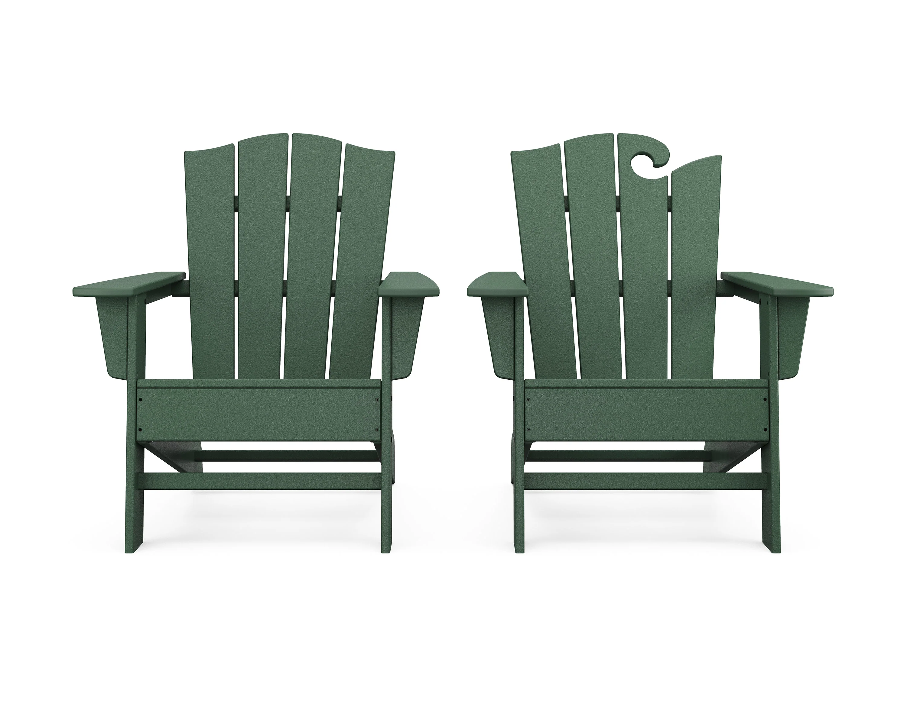 Wave 2-Piece Adirondack Chair Set with The Crest Chair - Image 10