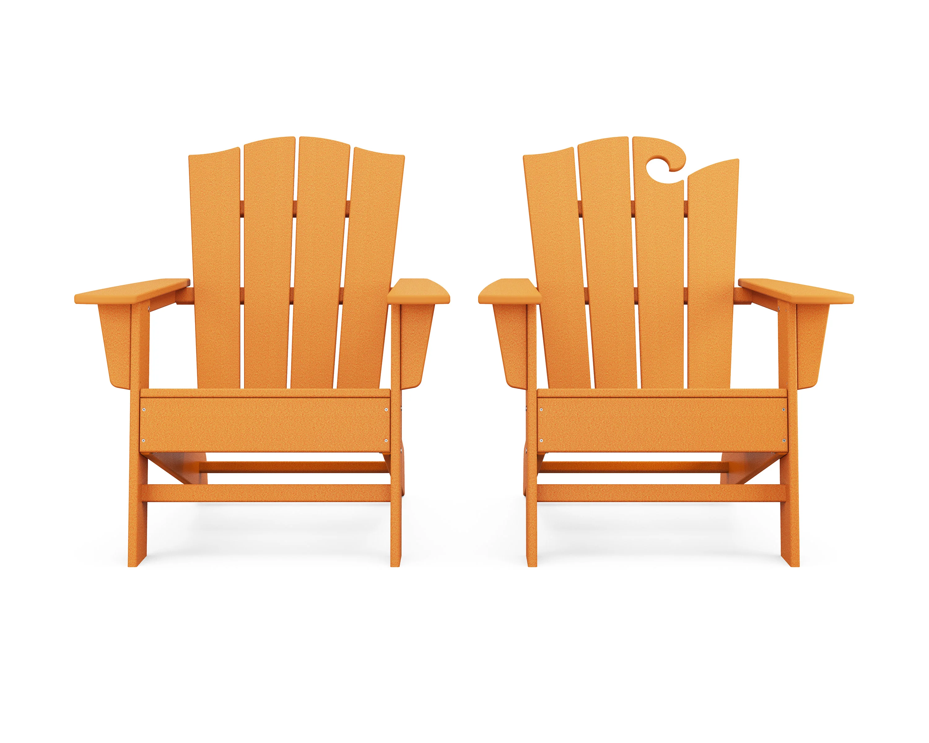 Wave 2-Piece Adirondack Chair Set with The Crest Chair - Image 11