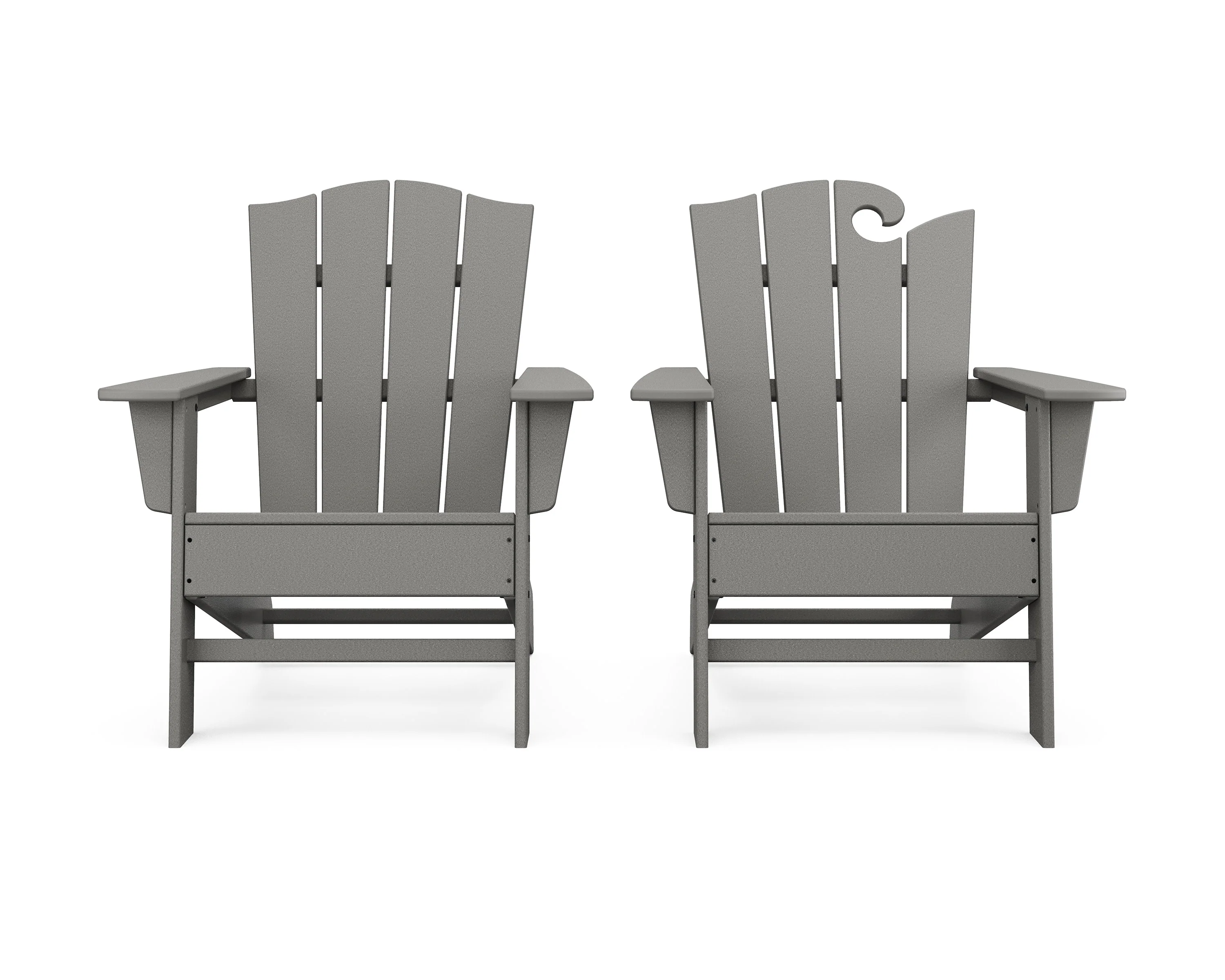 Wave 2-Piece Adirondack Chair Set with The Crest Chair - Image 12