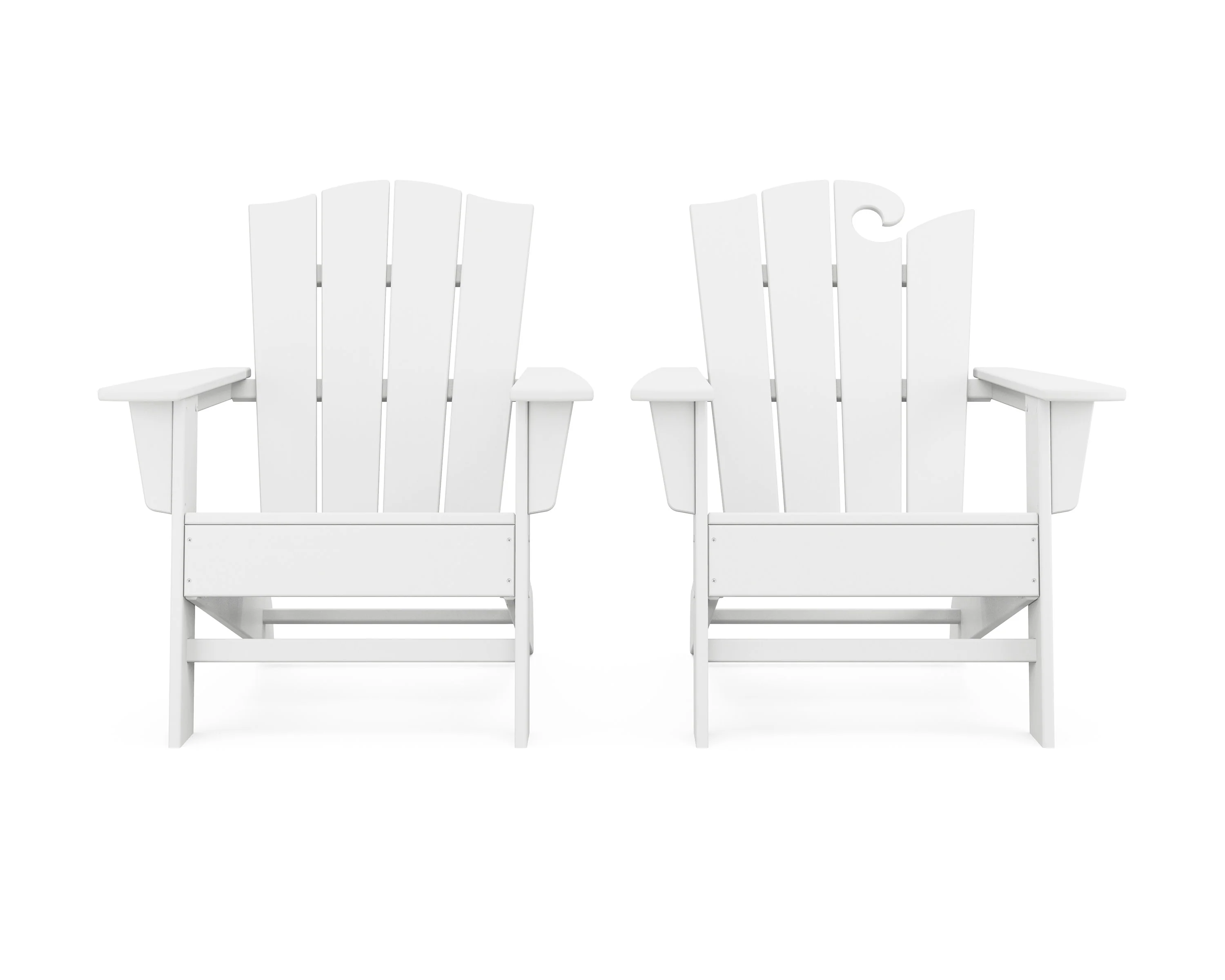 Wave 2-Piece Adirondack Chair Set with The Crest Chair - Image 14