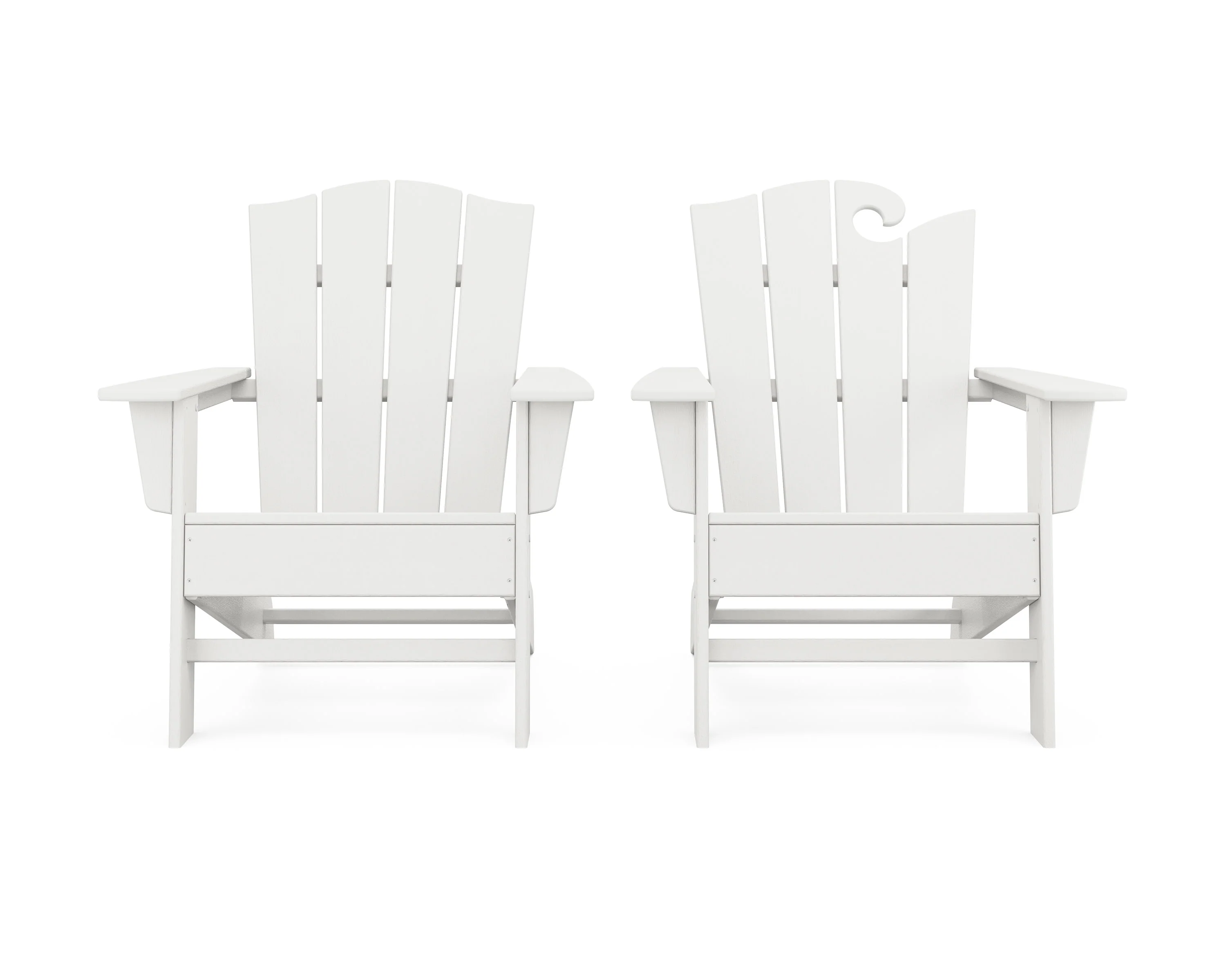 Wave 2-Piece Adirondack Chair Set with The Crest Chair - Image 15