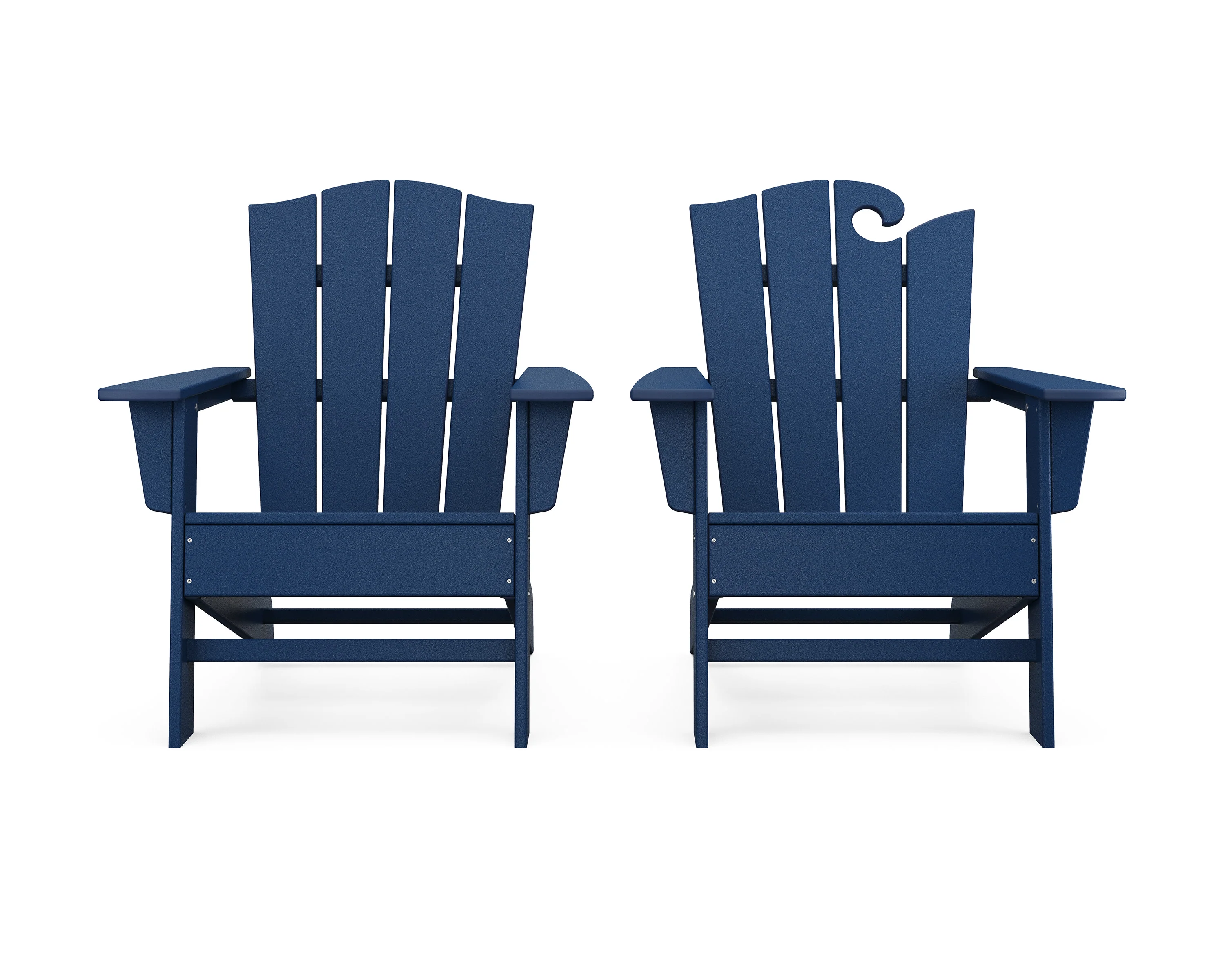 Wave 2-Piece Adirondack Chair Set with The Crest Chair - Image 16