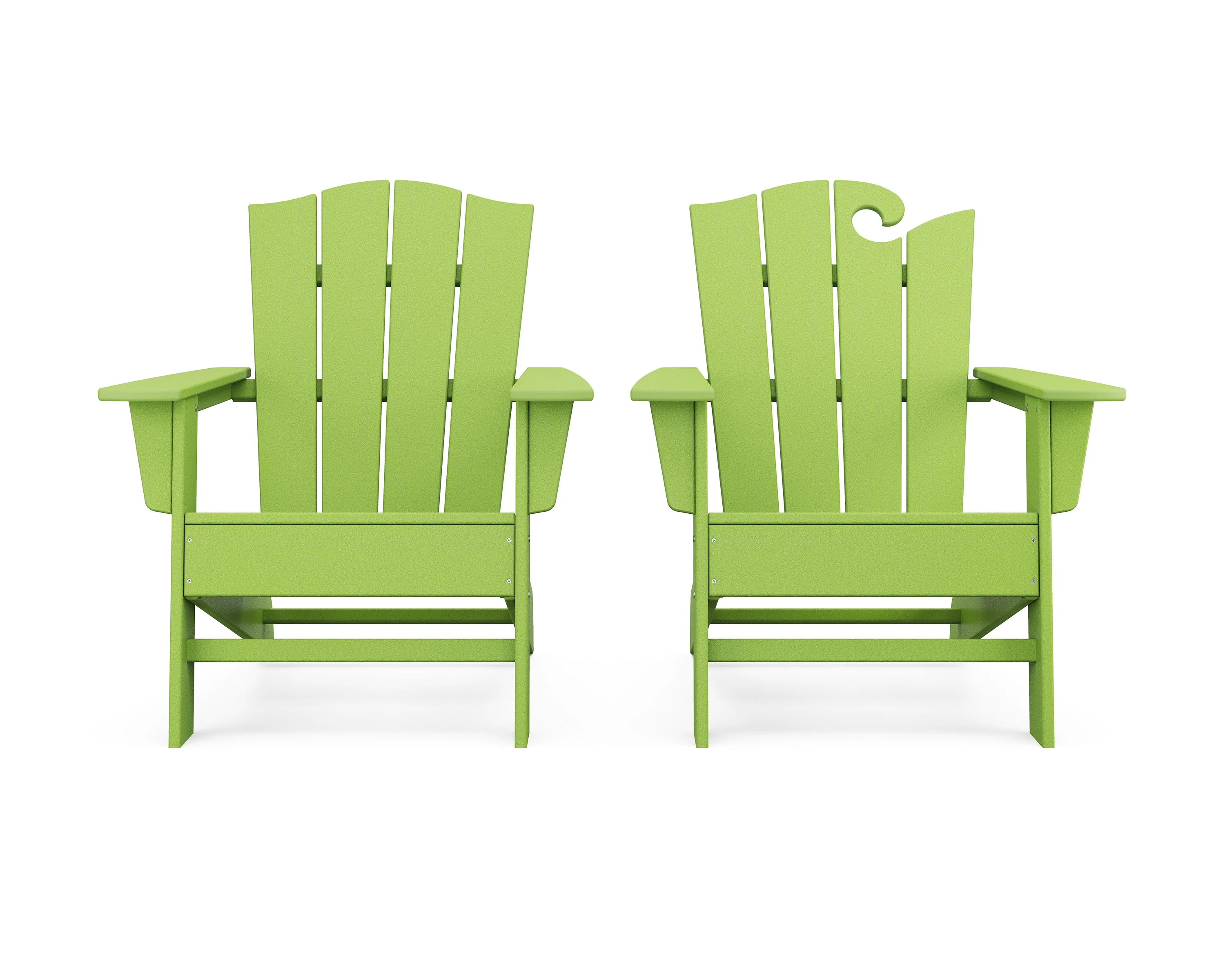 Wave 2-Piece Adirondack Chair Set with The Crest Chair - Image 19