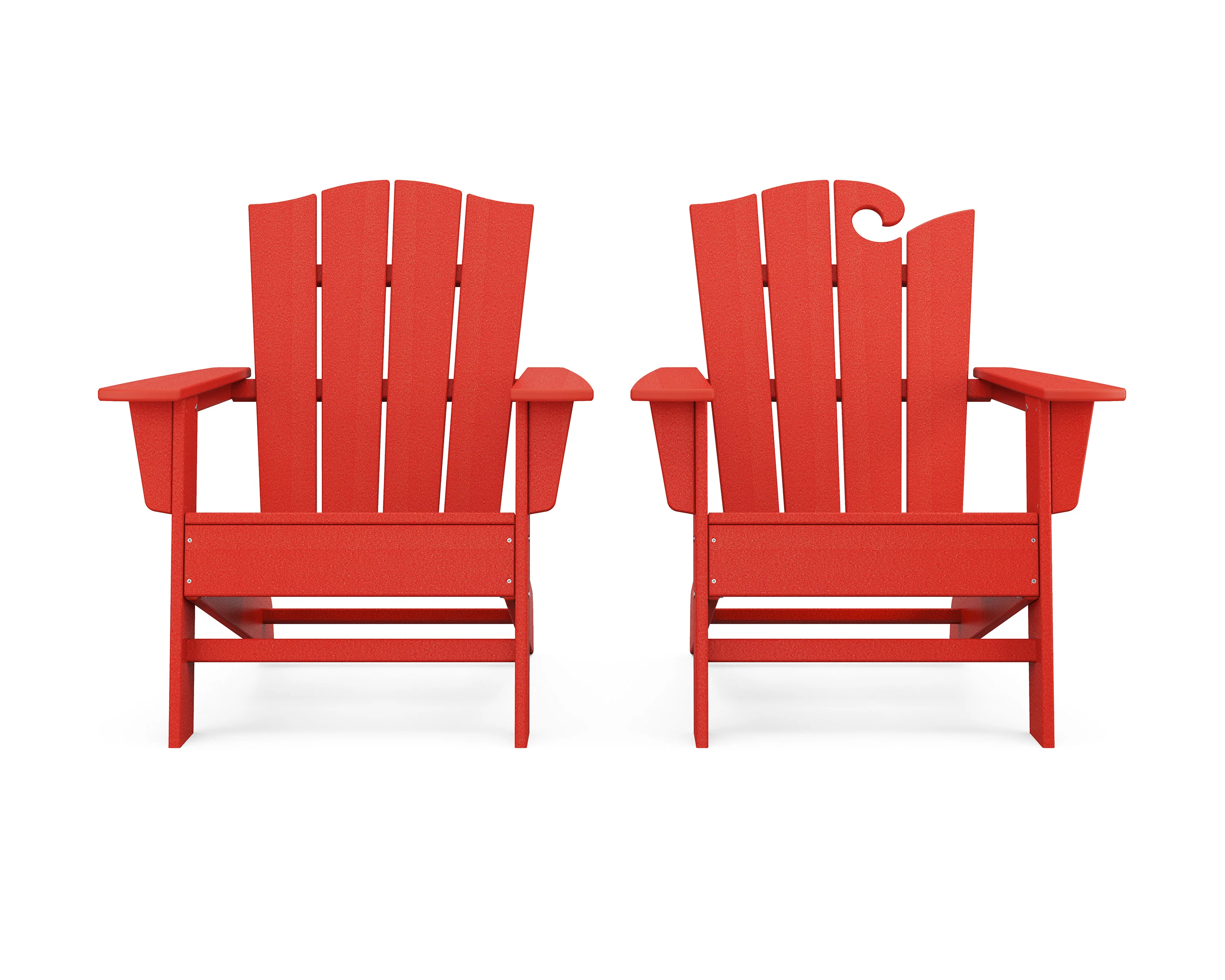 Wave 2-Piece Adirondack Chair Set with The Crest Chair - Image 21
