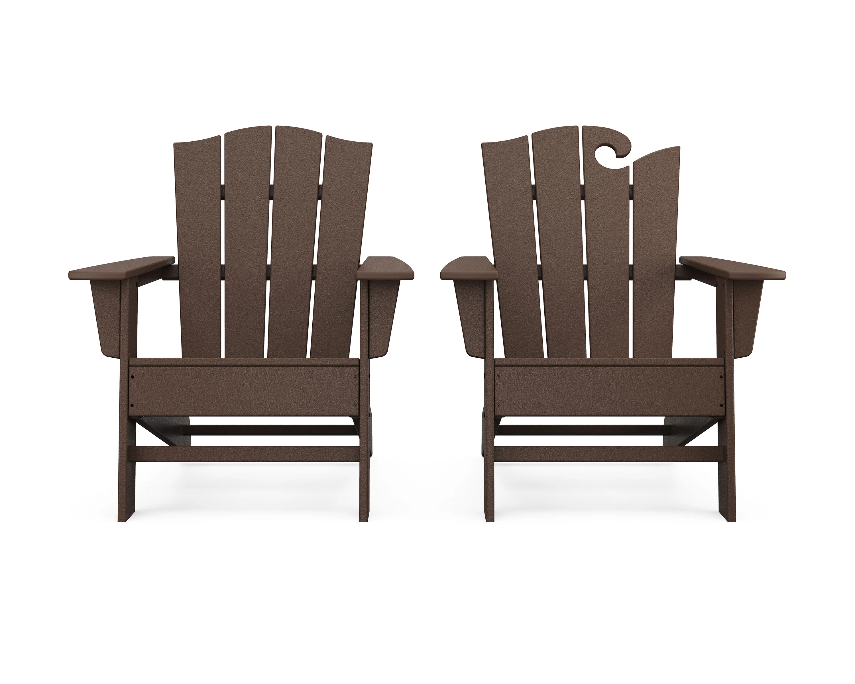 Wave 2-Piece Adirondack Chair Set with The Crest Chair - Image 6