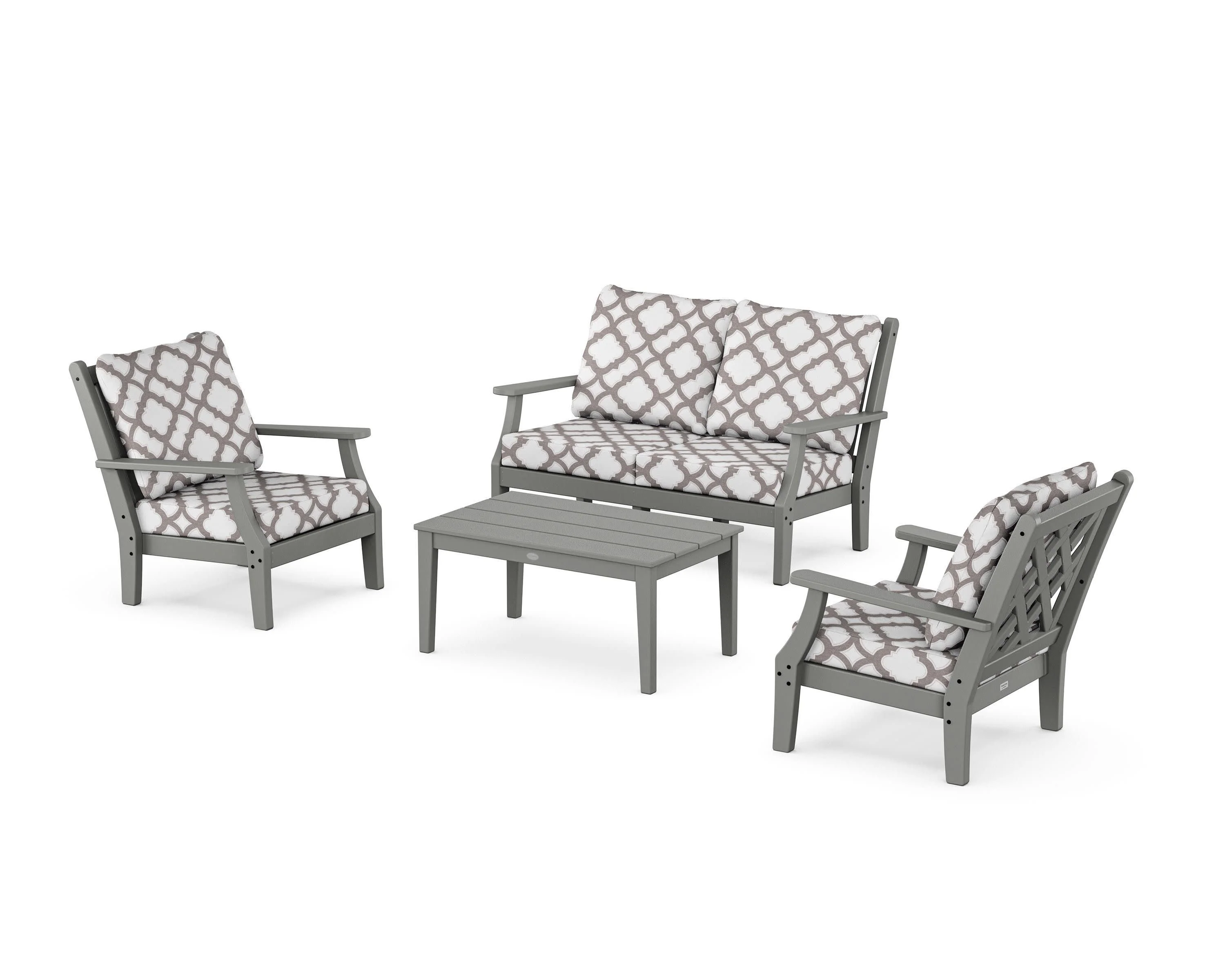 Wovendale 4-Piece Deep Seating Set with Loveseat - Image 2