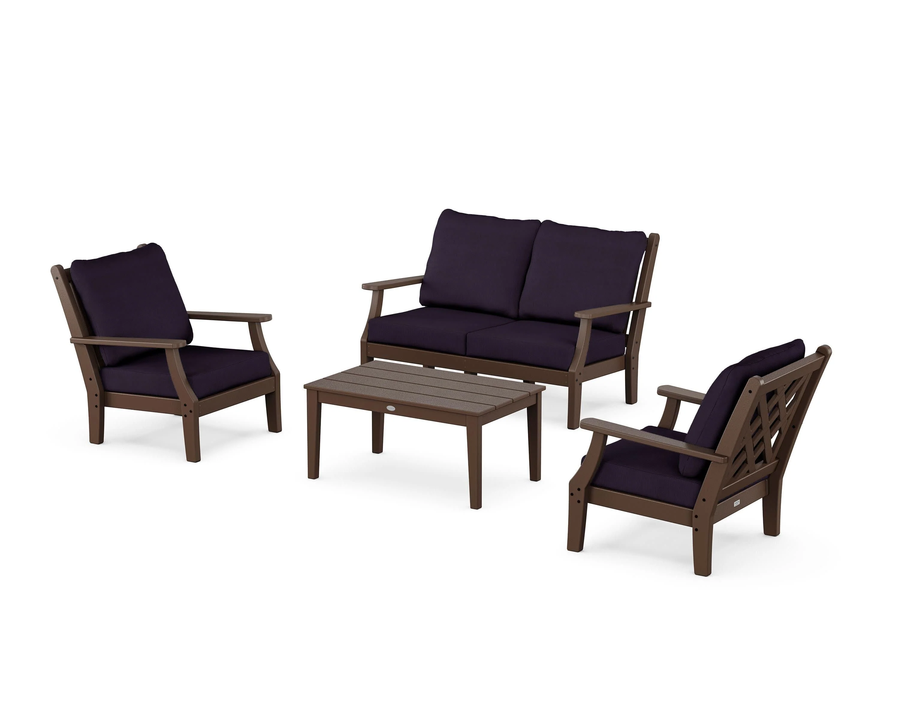 Wovendale 4-Piece Deep Seating Set with Loveseat - Image 3