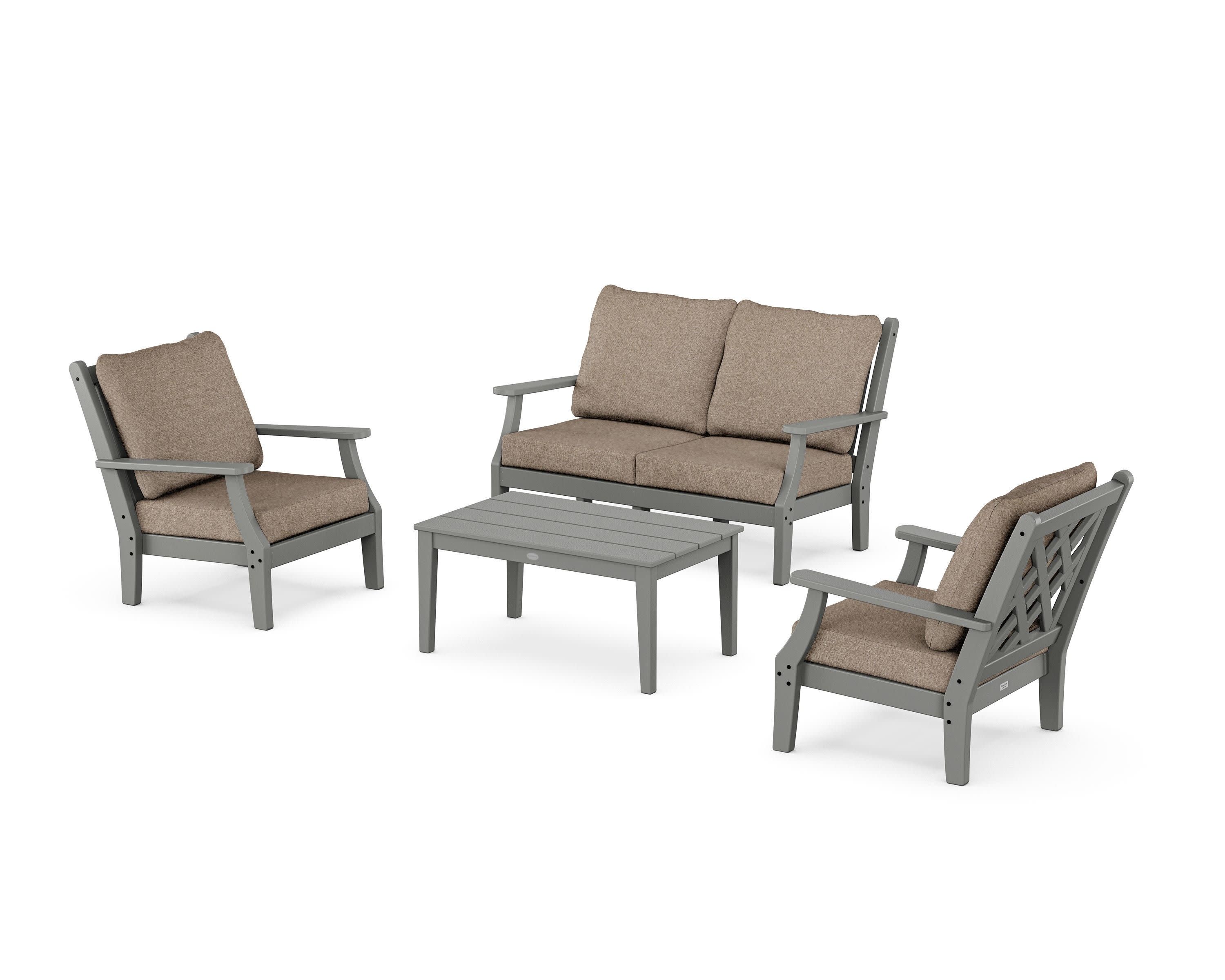 Wovendale 4-Piece Deep Seating Set with Loveseat - Image 30