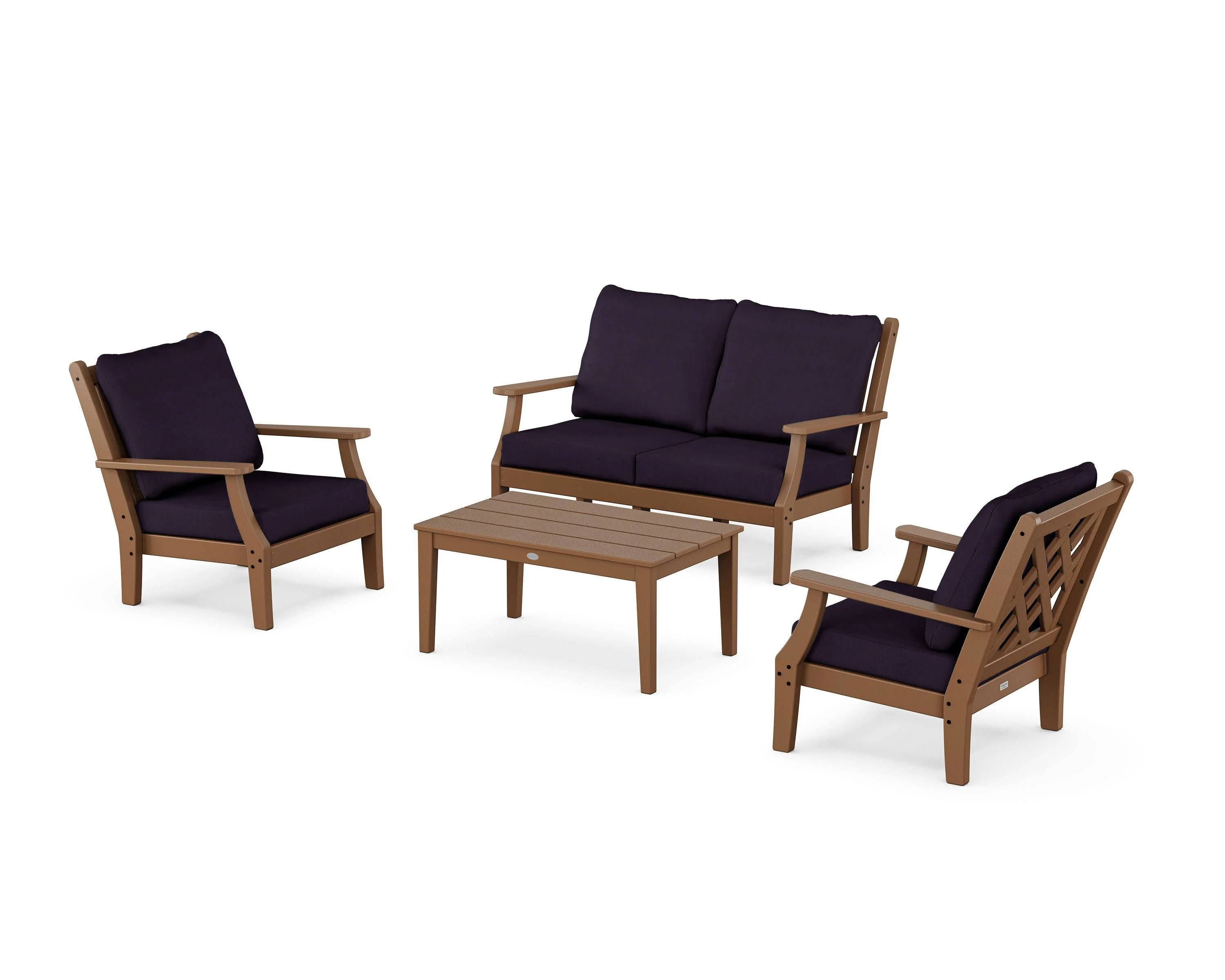 Wovendale 4-Piece Deep Seating Set with Loveseat - Image 36