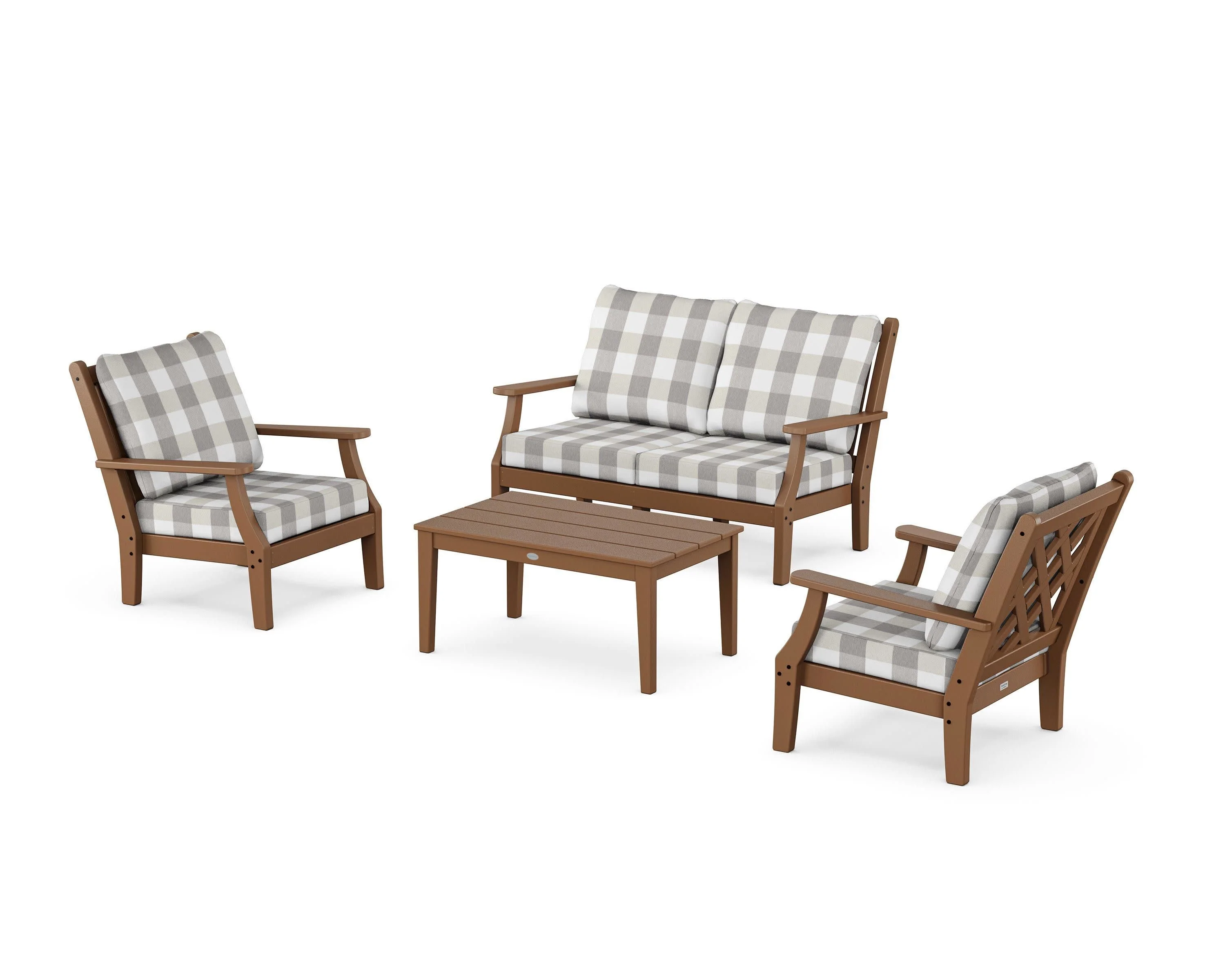 Wovendale 4-Piece Deep Seating Set with Loveseat - Image 4
