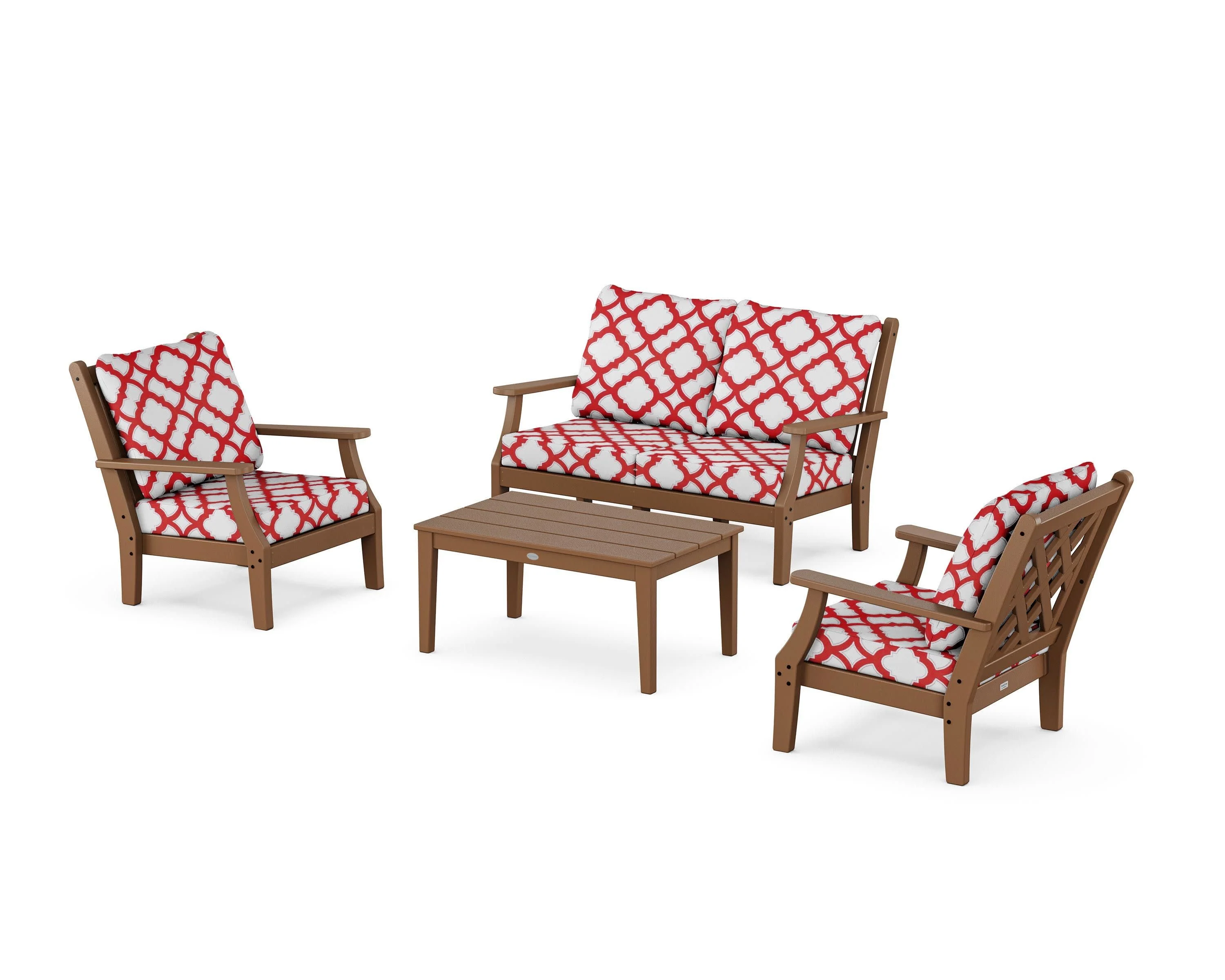 Wovendale 4-Piece Deep Seating Set with Loveseat - Image 7