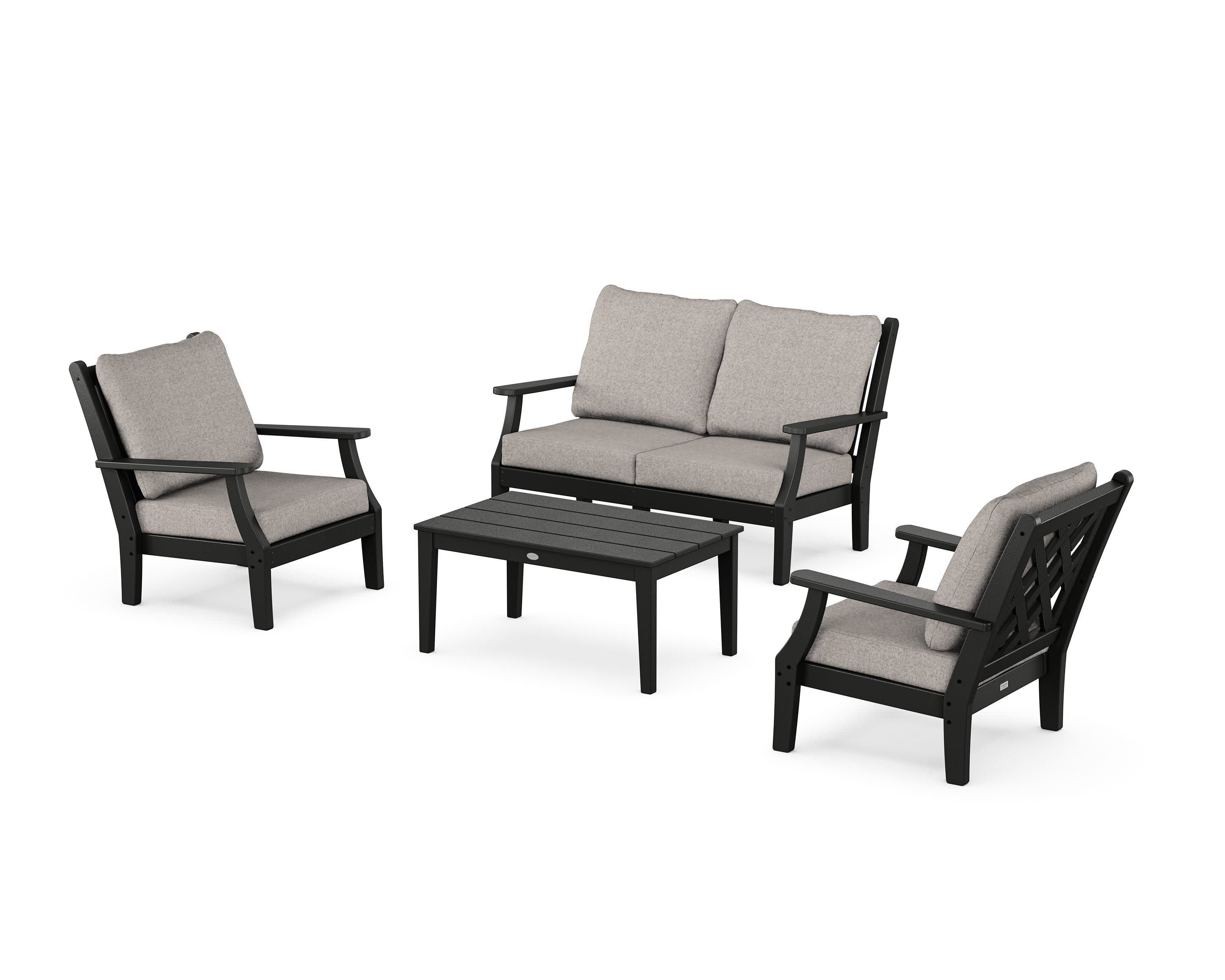 Wovendale 4-Piece Deep Seating Set with Loveseat - Image 85