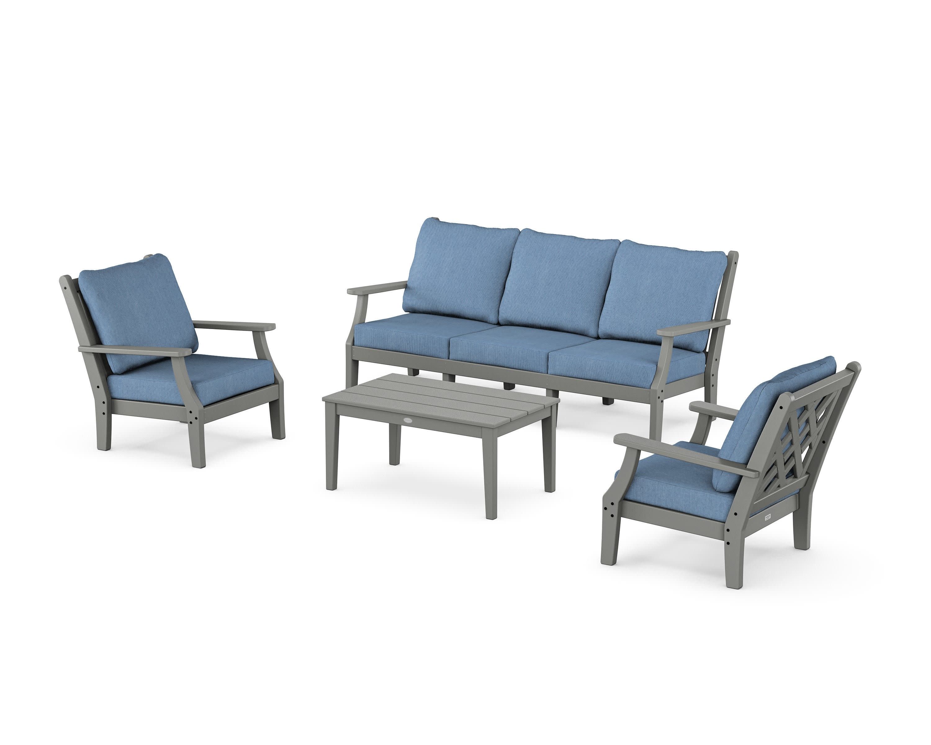 Wovendale 4-Piece Deep Seating Set with Sofa - Image 42
