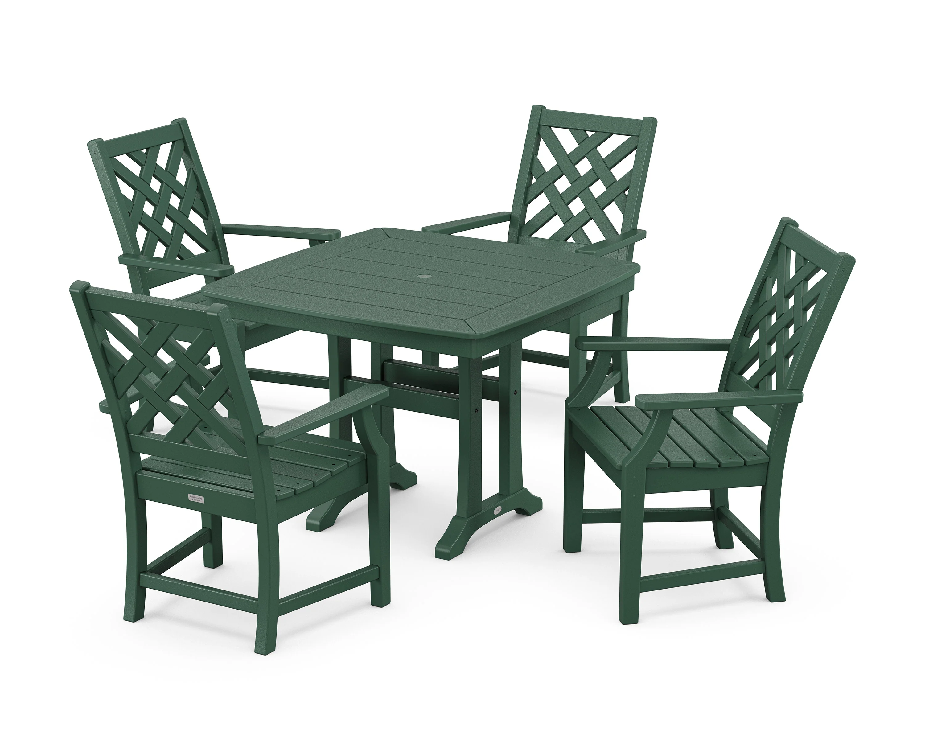 Wovendale 5-Piece Dining Set with Trestle Legs - Image 6