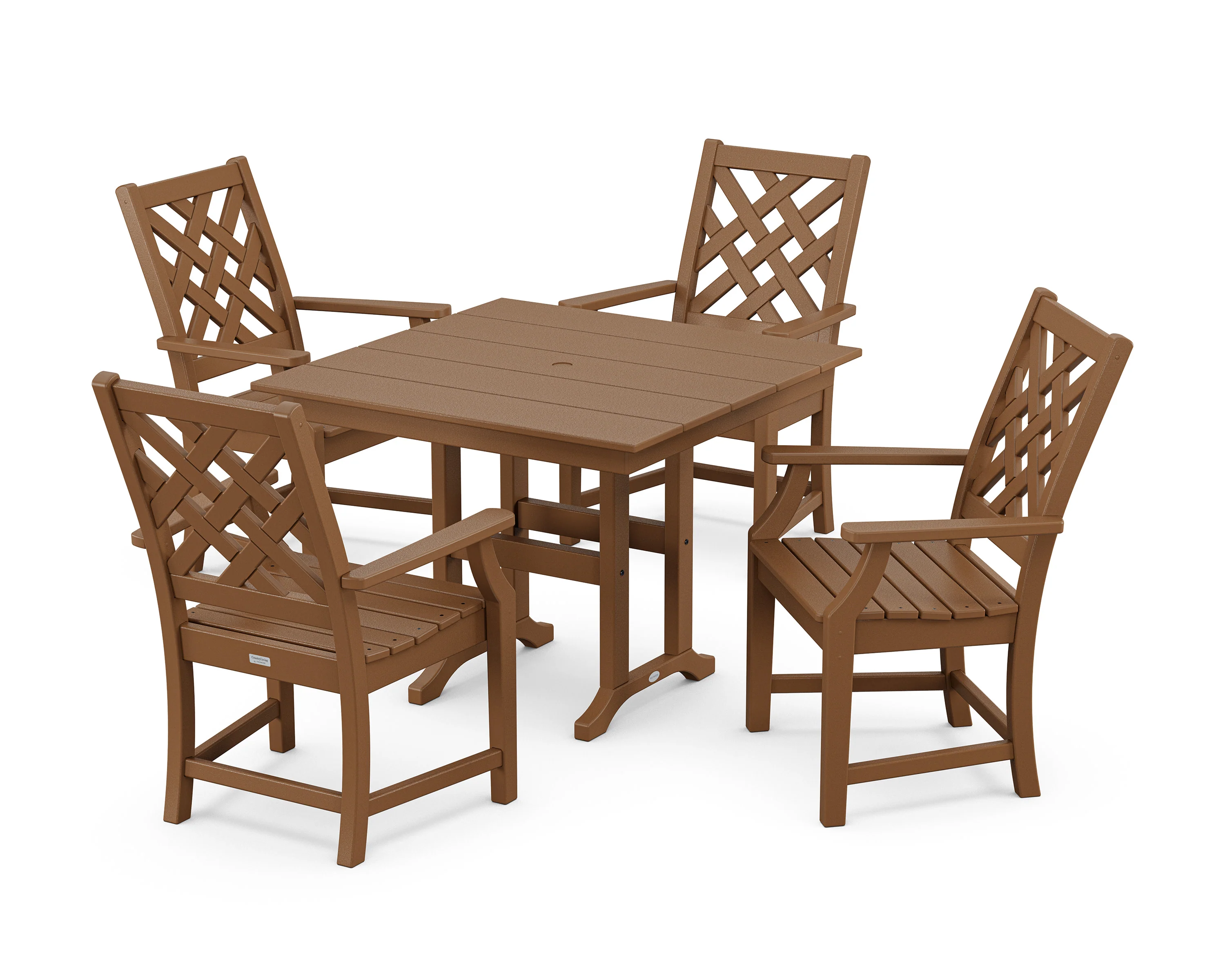 Wovendale 5-Piece Farmhouse Dining Set - Image 7