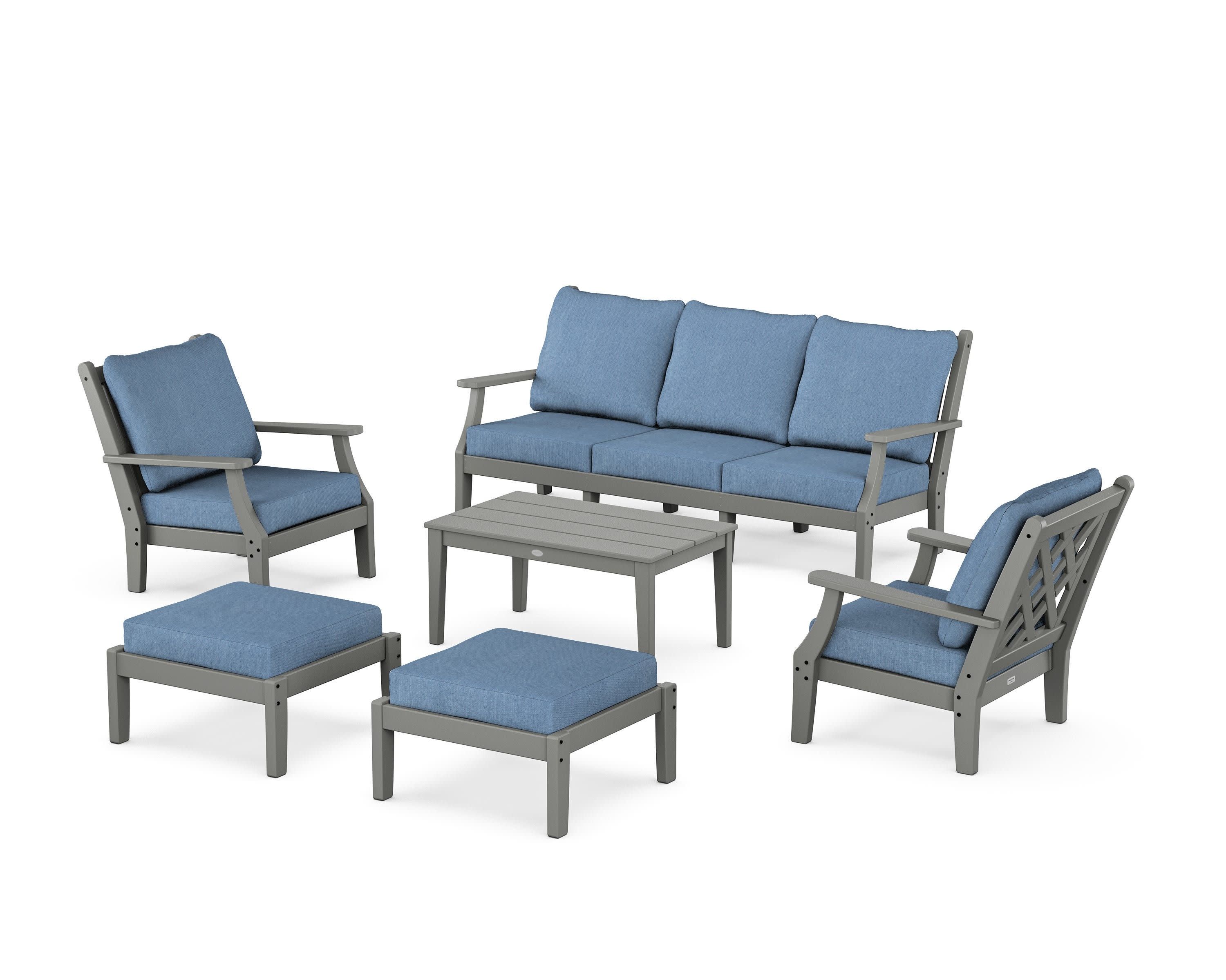 Wovendale 6-Piece Lounge Sofa Set - Image 100