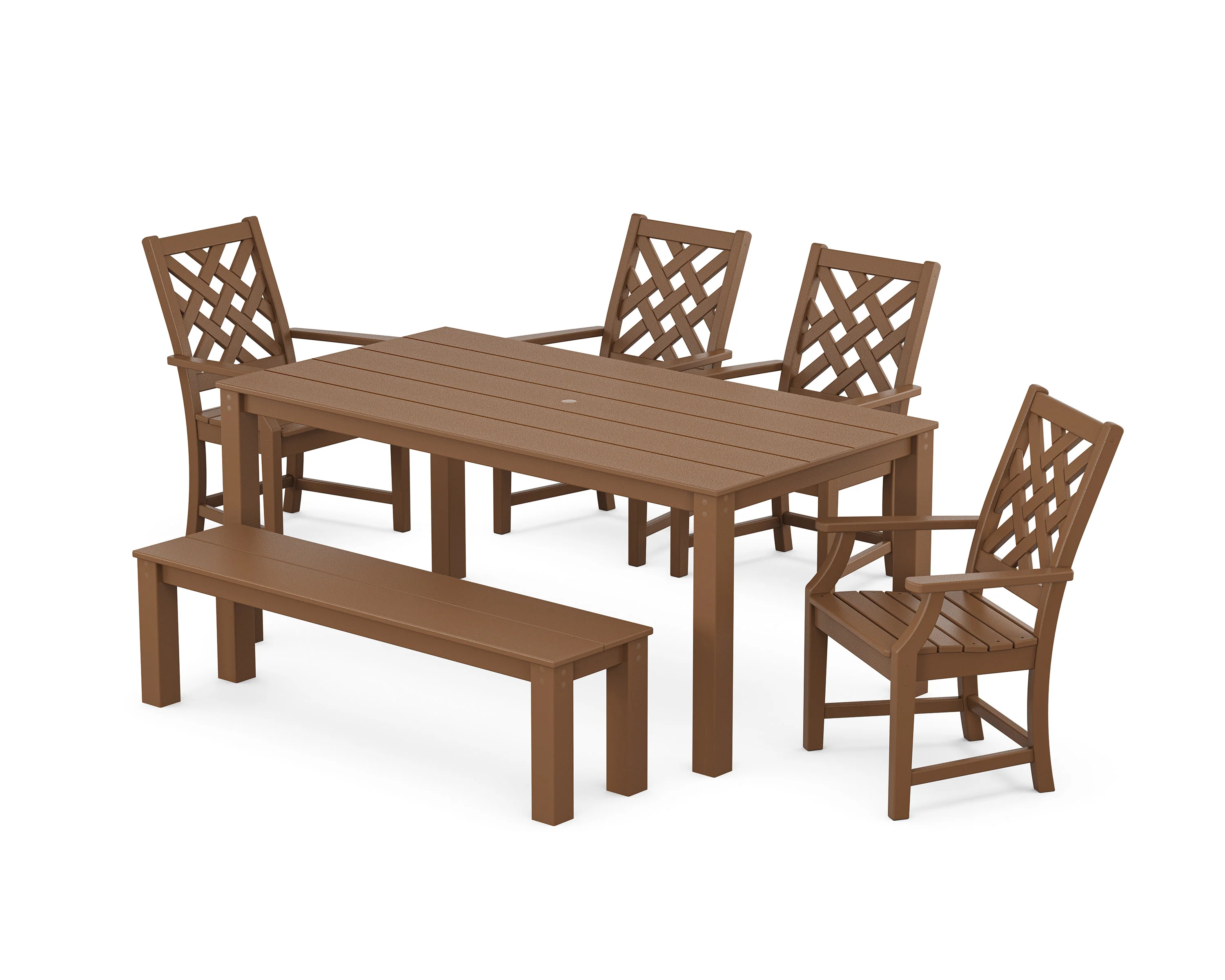 Wovendale 6-Piece Parsons Dining Set with Bench - Image 6