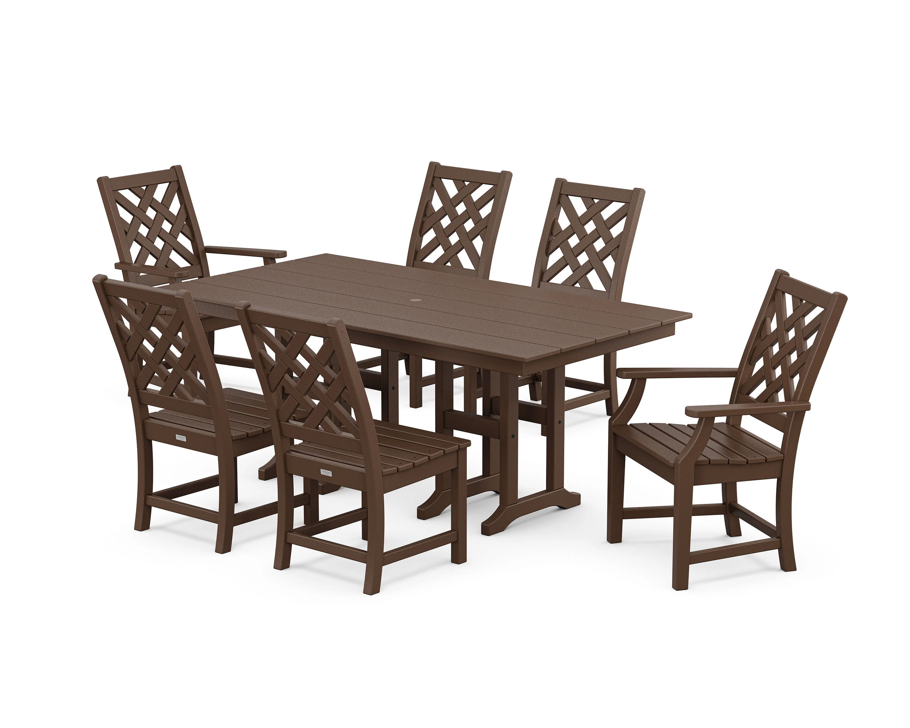 Wovendale 7-Piece Farmhouse Dining Set - Image 3