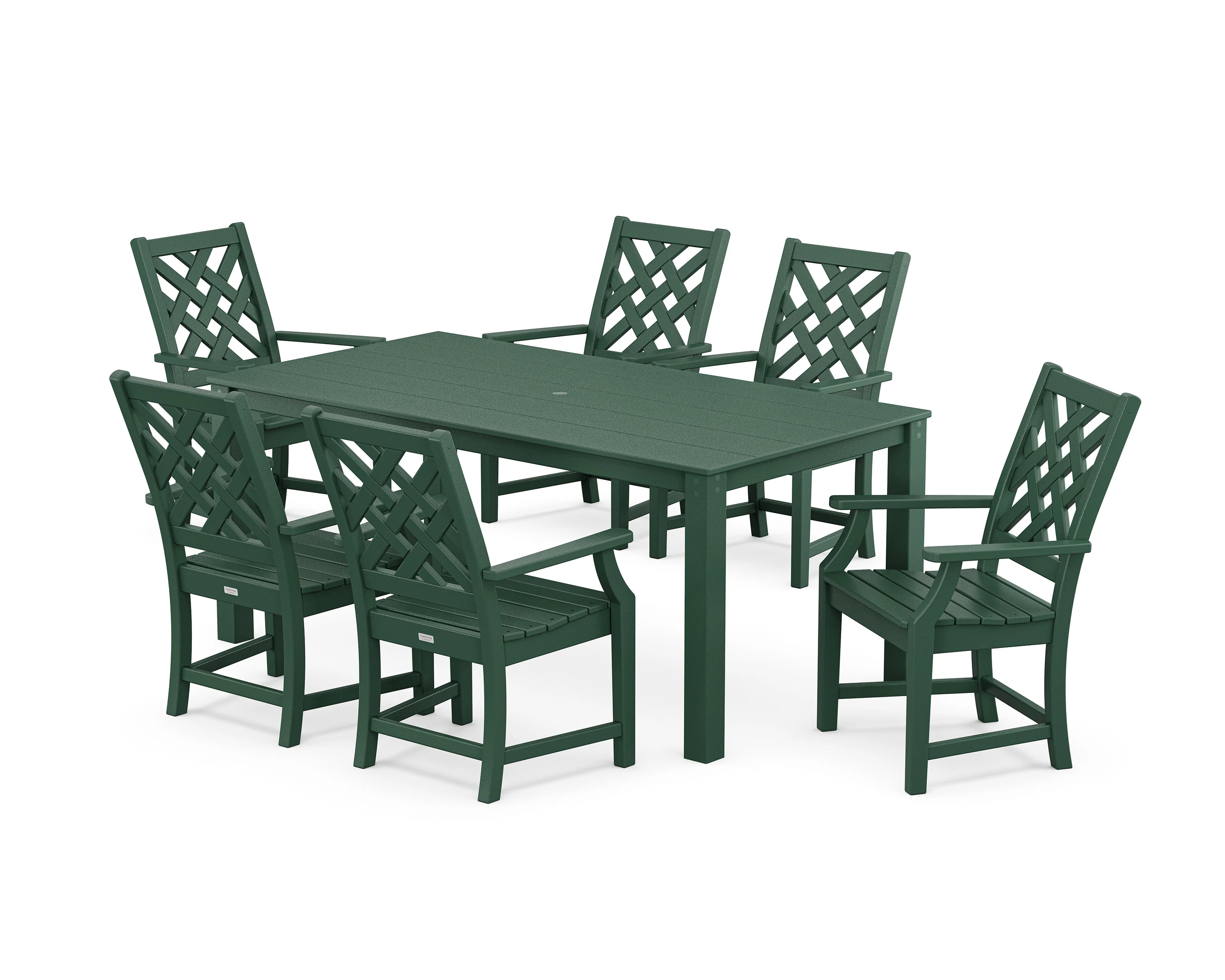 Wovendale Arm Chair 7-Piece Parsons Dining Set - Image 5