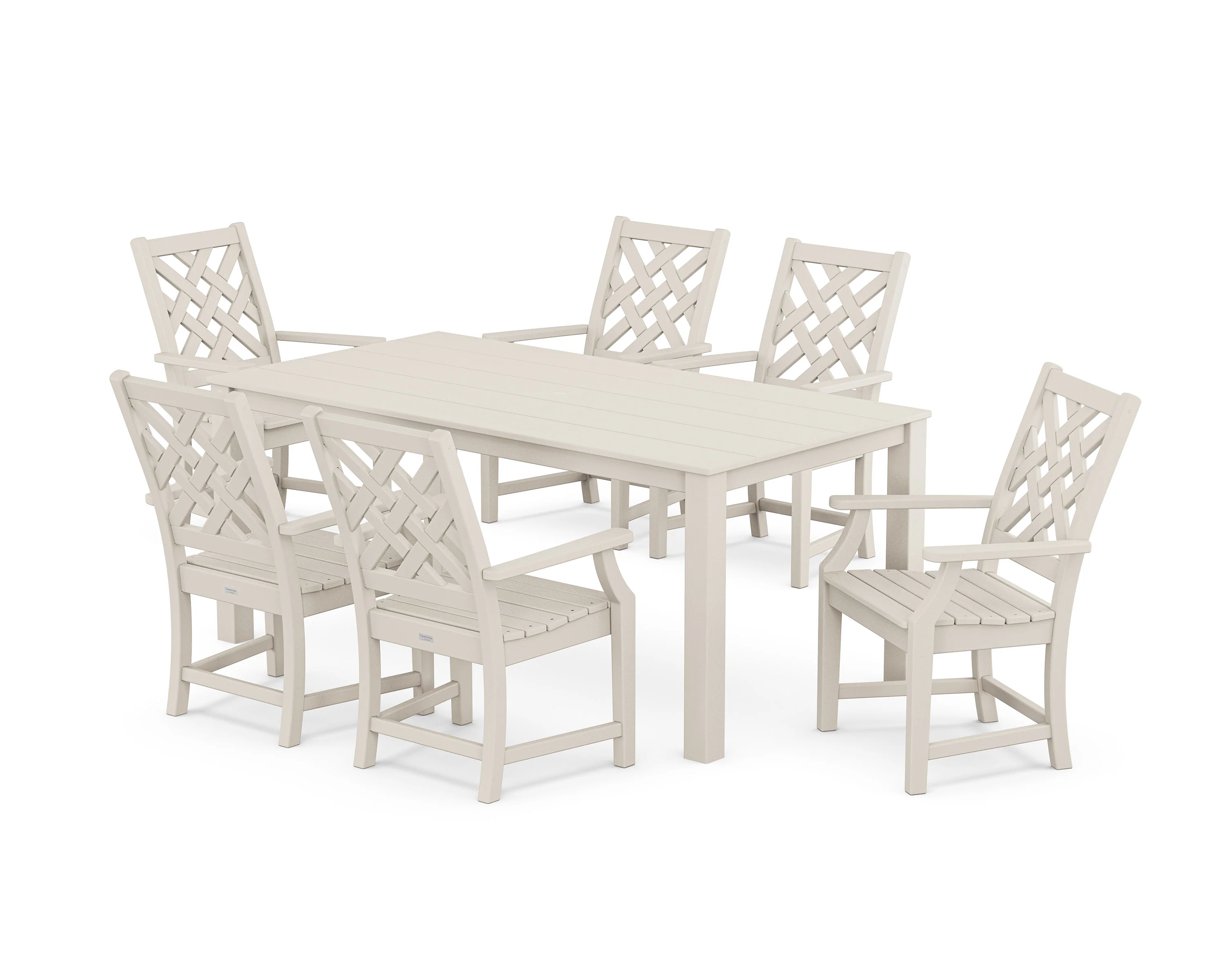 Wovendale Arm Chair 7-Piece Parsons Dining Set - Image 6